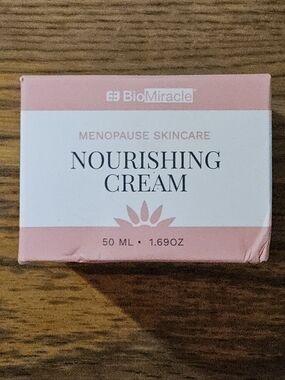 BioMiracle Menopause Skincare Nourishing Cream 1.69oz BNIB